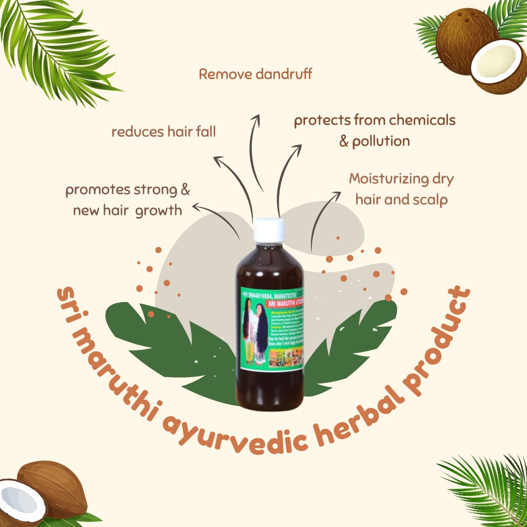 Adivasi brungamalaka hair growth oil